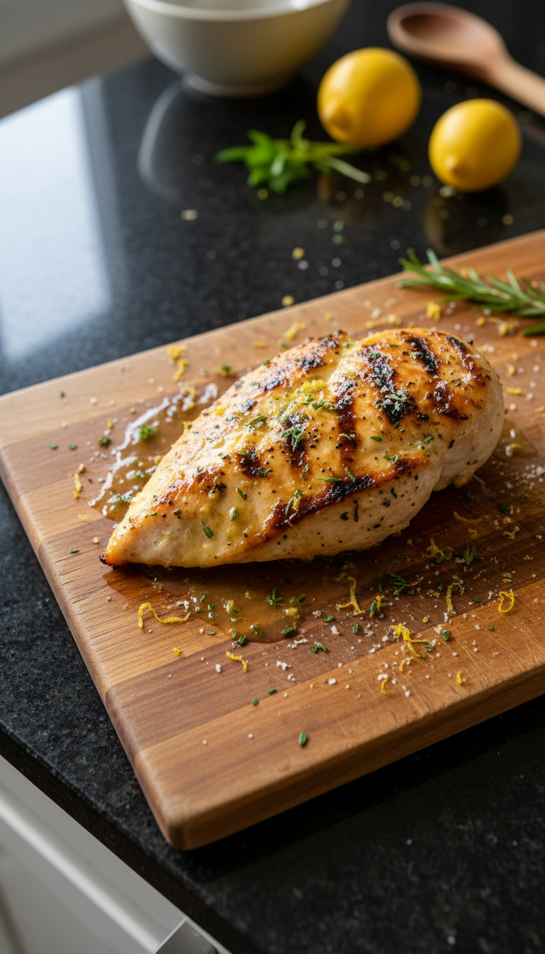 Lemon Herb Chicken with Quinoa