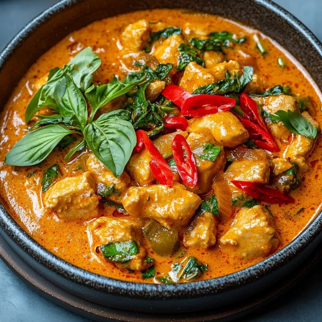 Quick Panang Chicken Curry: An Incredible Ultimate Recipe