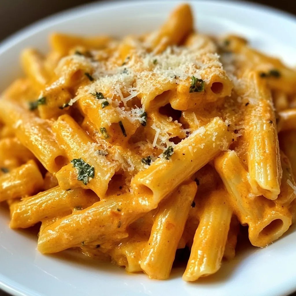 Ultimate Creamy Vegan Pumpkin Pasta