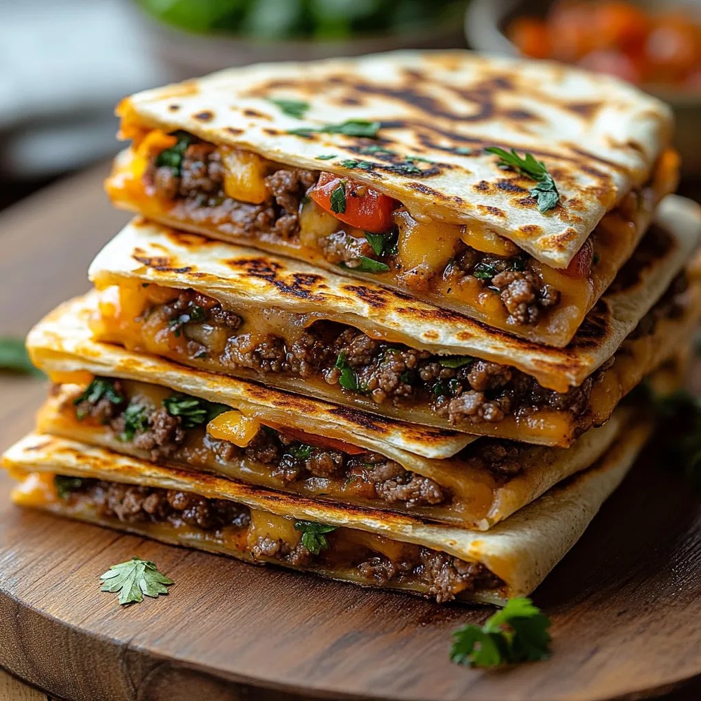 <p>Ground Beef Quesadillas: An Incredible Ultimate Recipe</p>