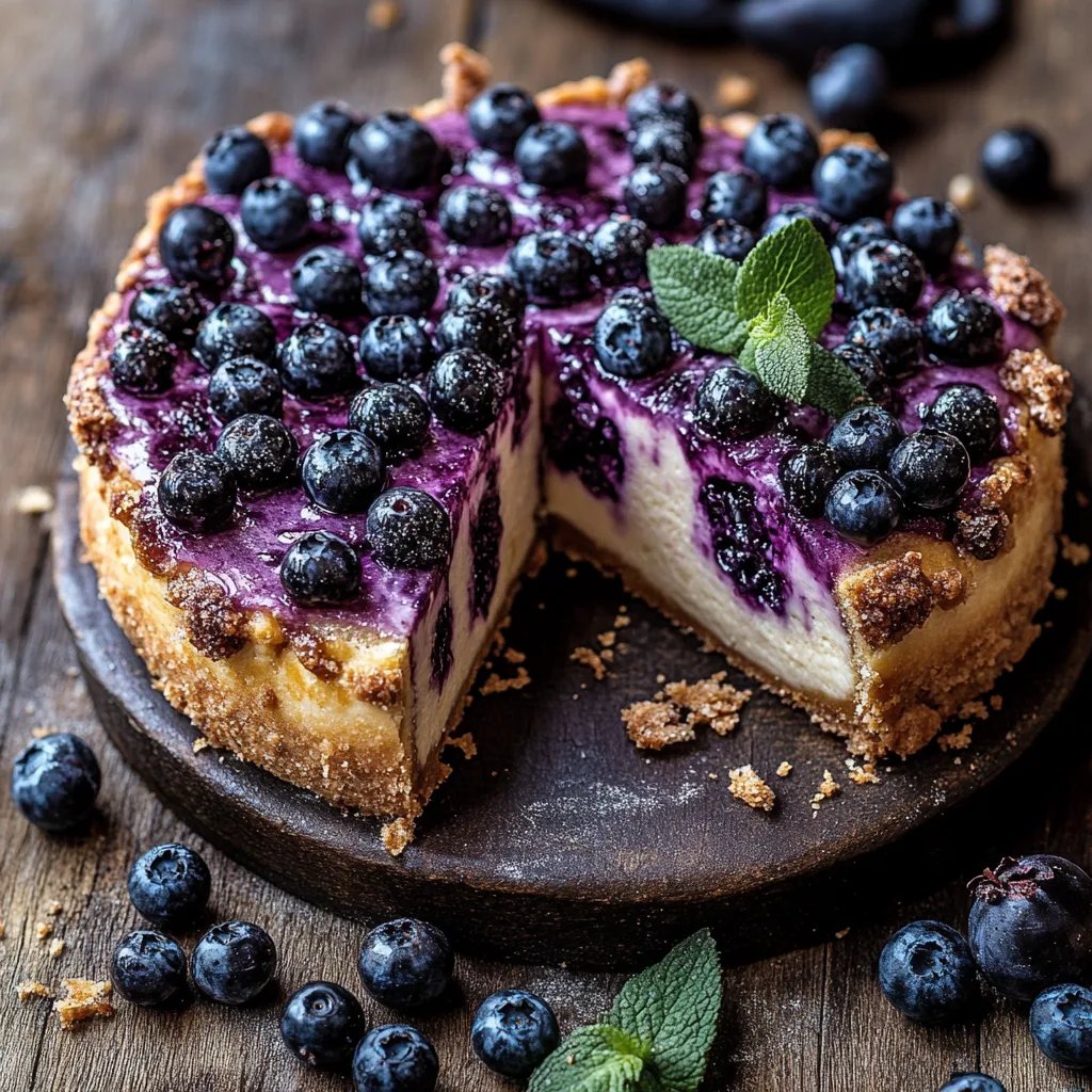 Simple Blueberry Basque Cheesecake: An Amazing Ultimate Recipe