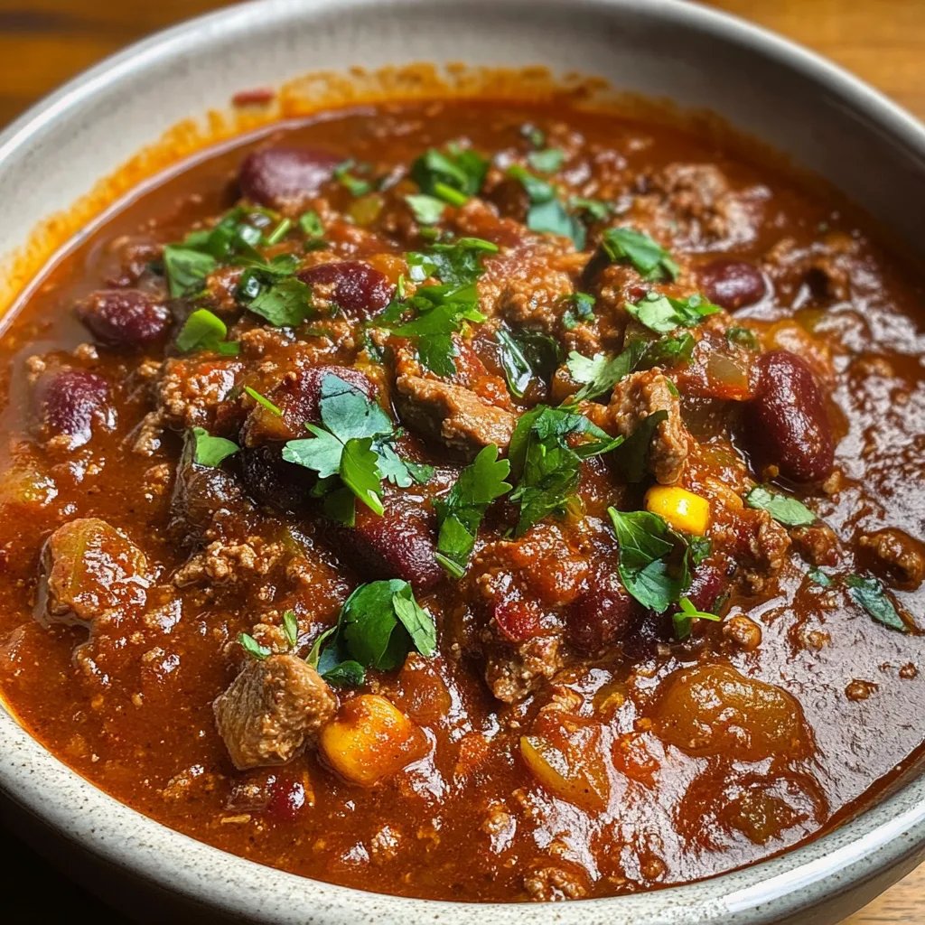 Award Winning Short Rib & Chorizo Chili