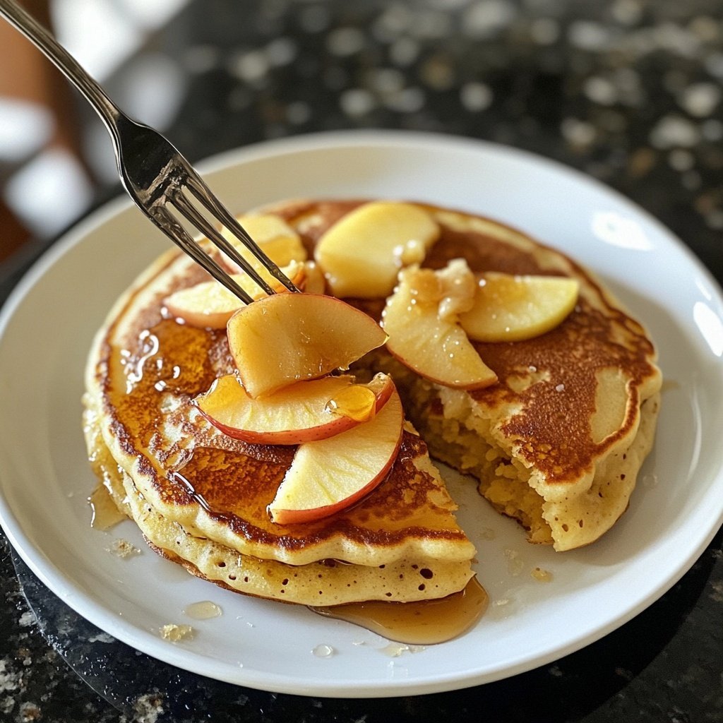 Apple Yogurt Pancakes