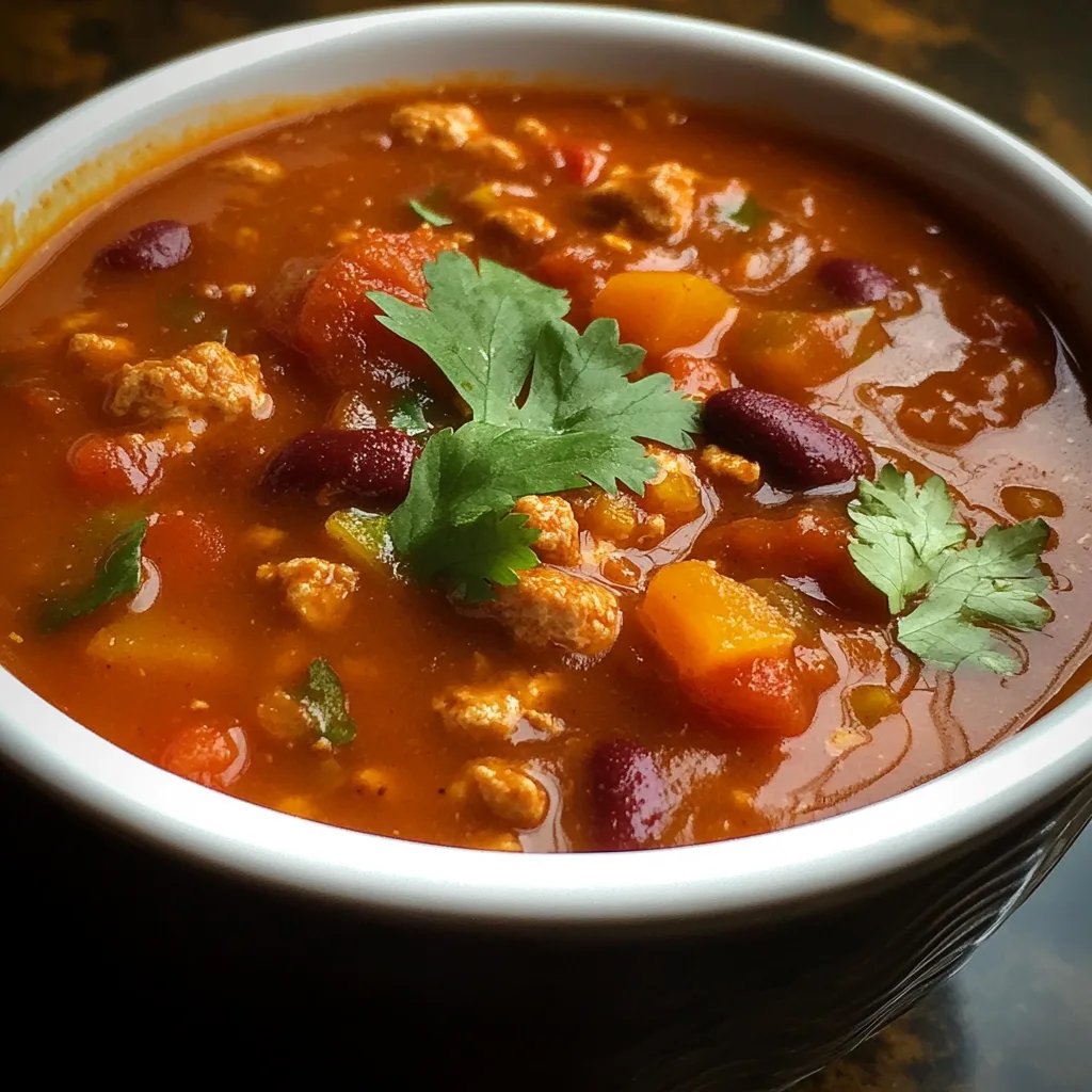Easy Turkey Pumpkin Chili