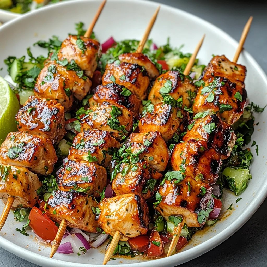 BBQ Chicken Skewer Salad: An Incredible Ultimate Recipe