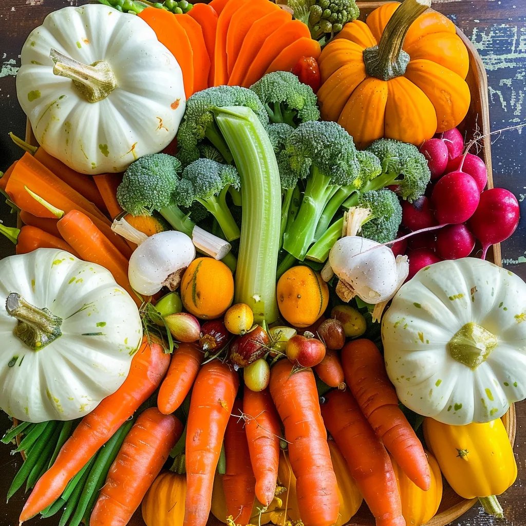 Thanksgiving Veggie Tray