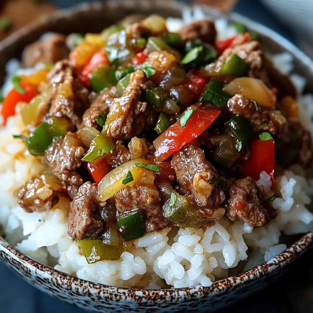 Beef & Pepper Rice Bowls: The Incredible Ultimate Recipe You Need