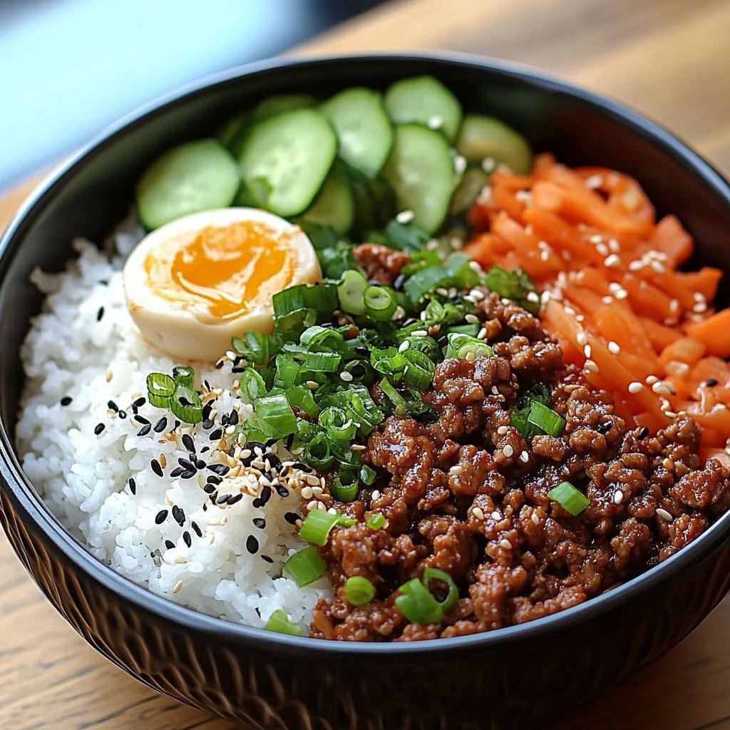 <p>Korean Ground Beef Bowl: An Incredible Ultimate Recipe</p>
