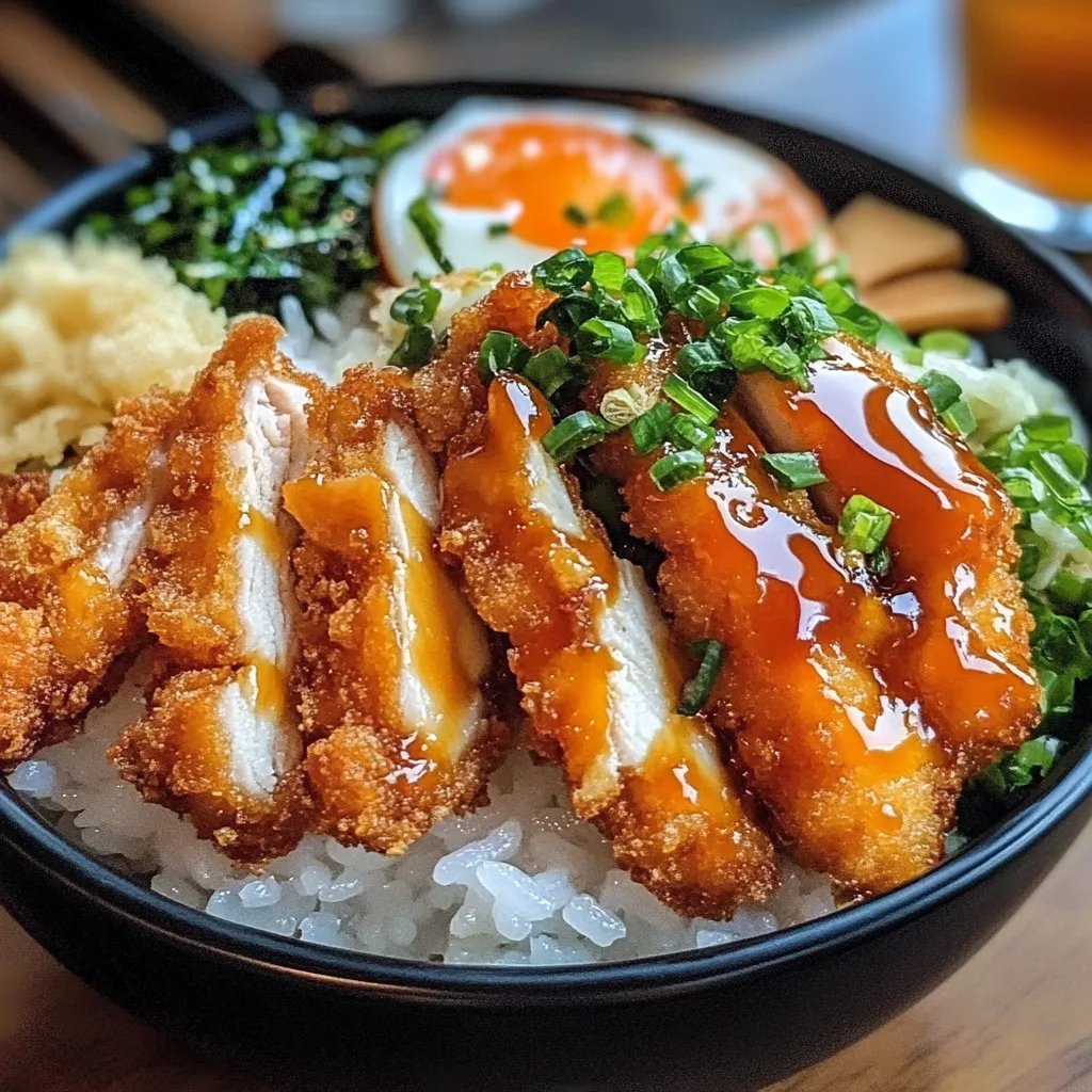 Crispy Chicken Katsu Bowls