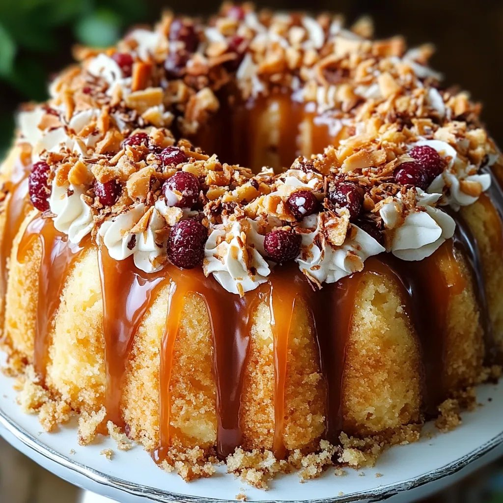 Samoa Bundt Cake: An Amazing Ultimate Recipe