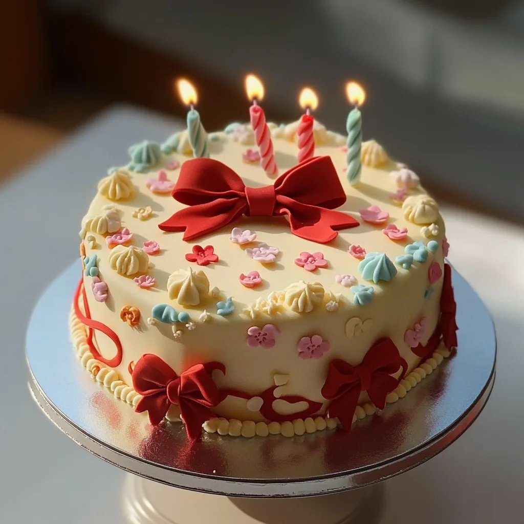 Birthday Cake with Bows: An Incredible Ultimate Recipe for 10!