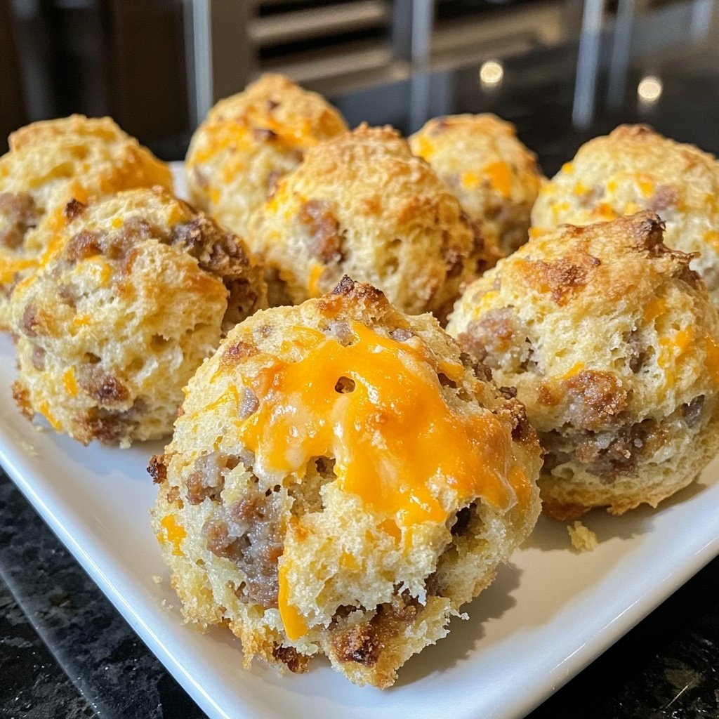 My Red Lobster Biscuit Sausage Balls