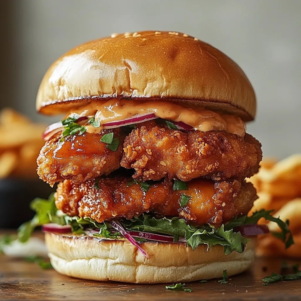 Thai Fried Chicken Sandwich: An Amazing Ultimate Recipe