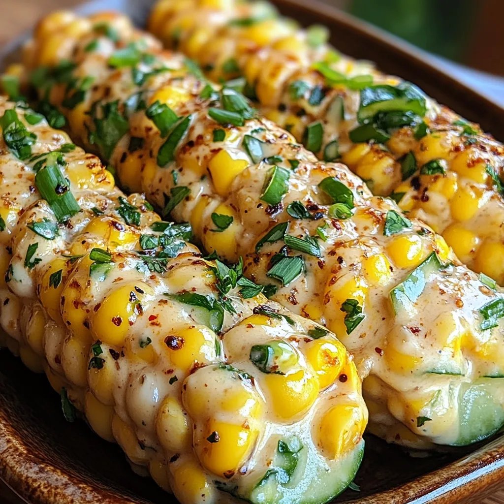 Street Corn Creamy Cucumber Salad: An Amazing Ultimate Recipe