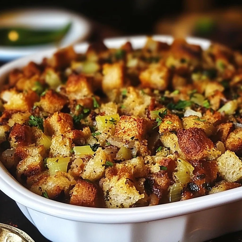 Perfect Homemade Stuffing for the Holidays