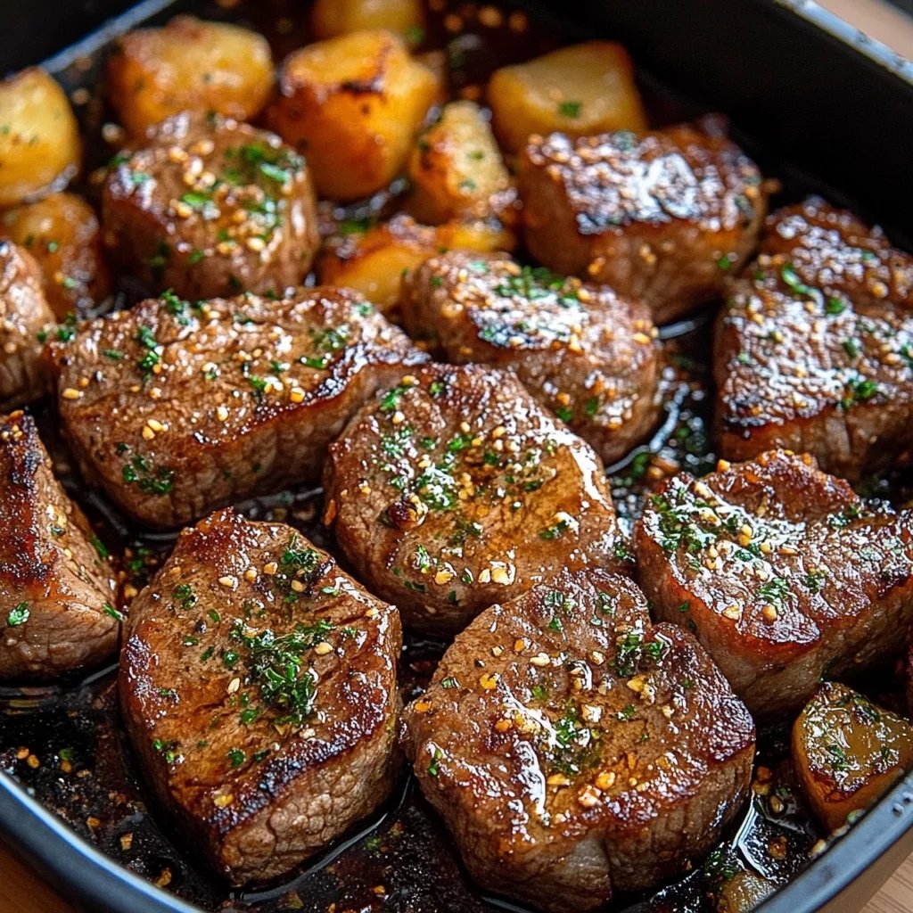 <p>Air Fryer Garlic Butter Steak Bites: An Amazing Ultimate Recipe</p>