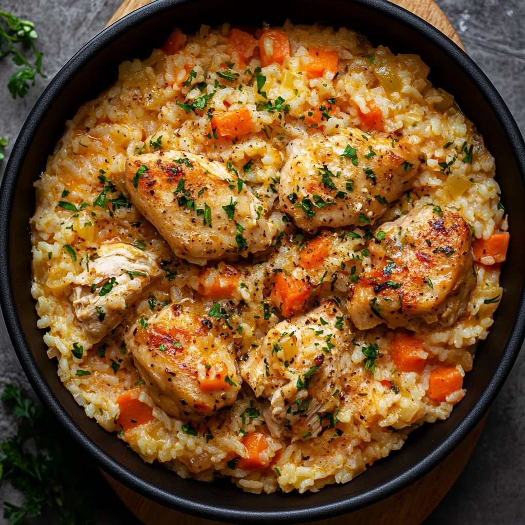 Cozy One-Pot Chicken & Rice (Gluten-Free)