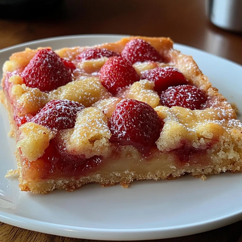 Gluten Free Strawberry Bars: An Incredible Ultimate Recipe