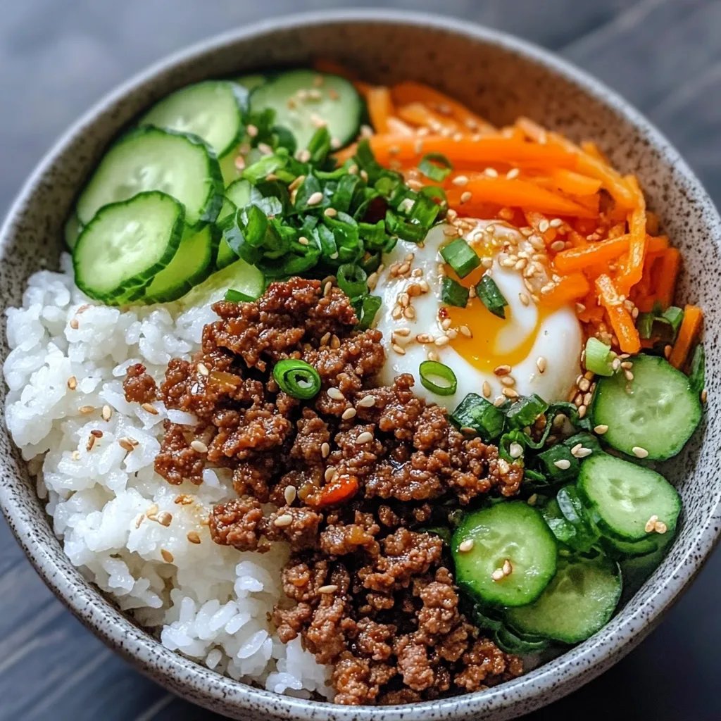 Quick & Easy Korean Ground Beef Bowl: An Amazing Ultimate Recipe