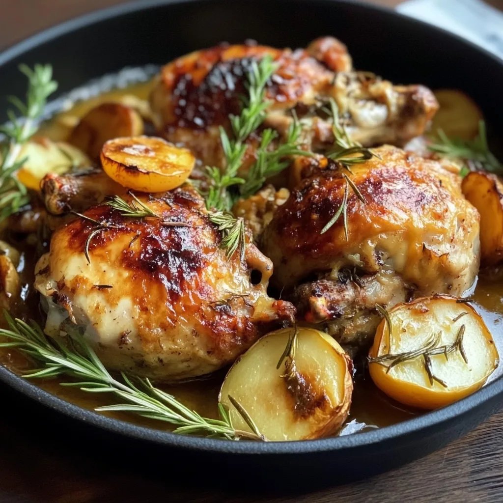 Rosemary Apple Cider Chicken