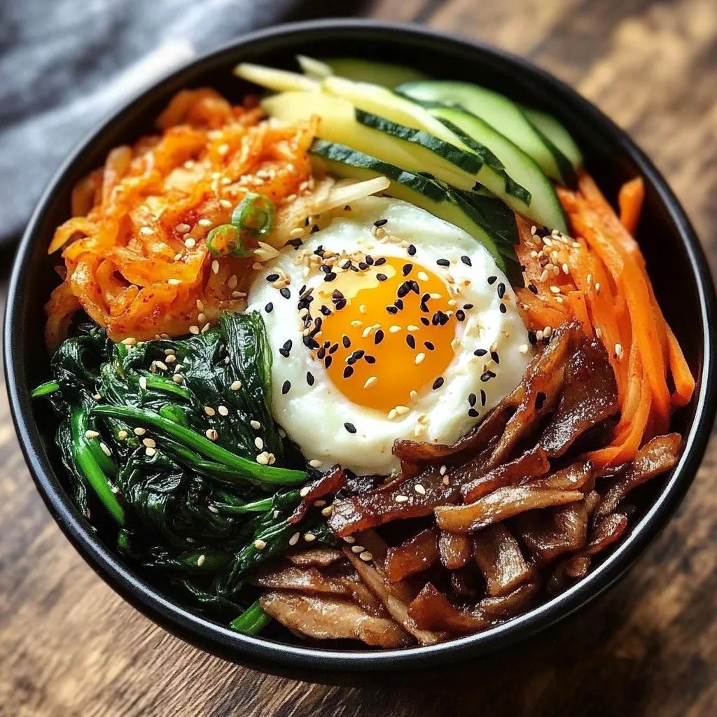 Easy Korean Bibimbap