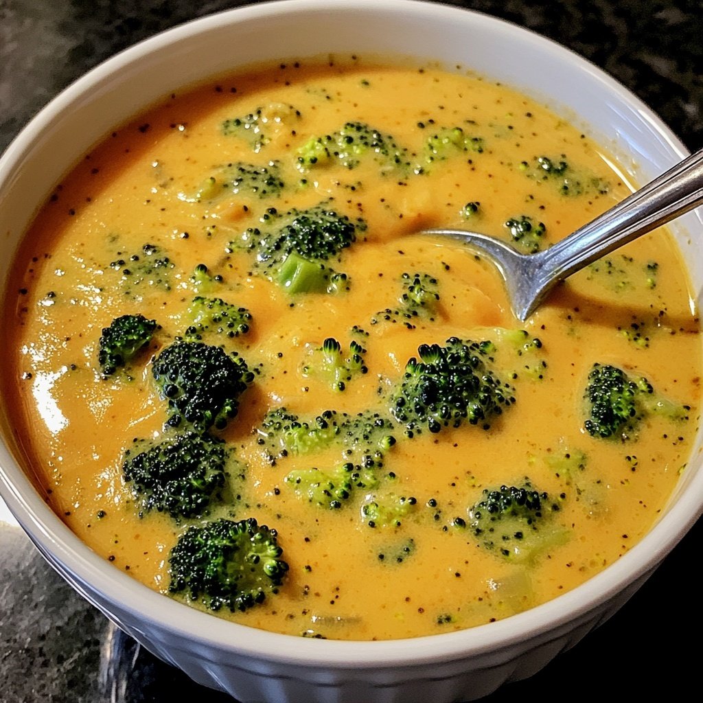 Comfort Broccoli Cheddar Soup​