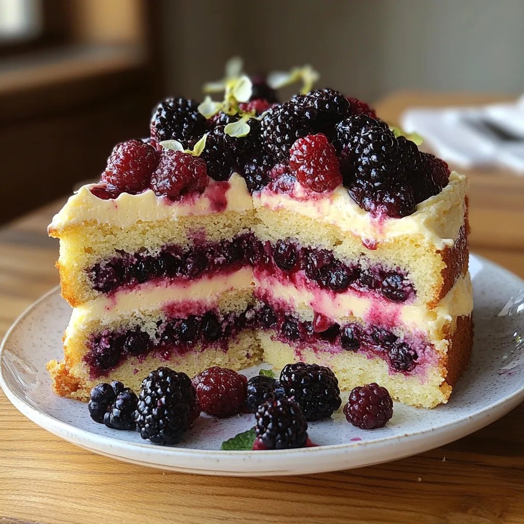 Lemon Blackberry Cake: An Incredible Ultimate Recipe for Every Occasion