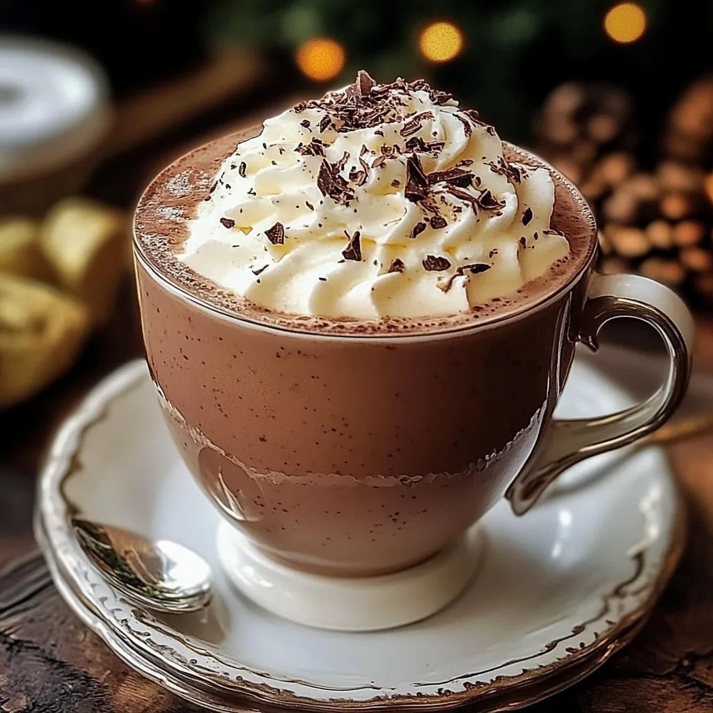 Cozy French Hot Chocolate Bliss