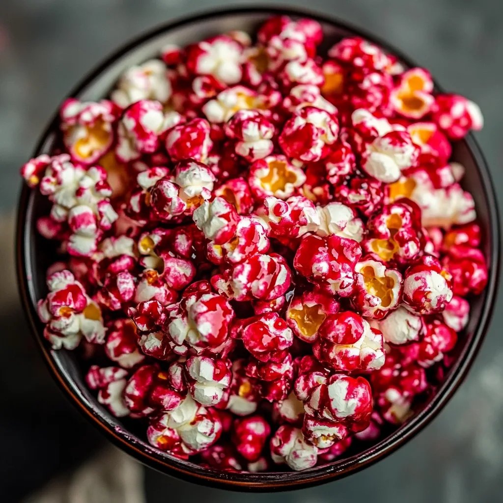Bloody Red Velvet Popcorn: An Amazing Ultimate Recipe