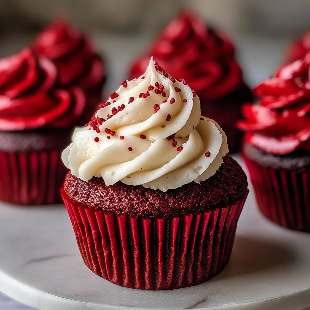 The Best Homemade Red Velvet Cupcakes