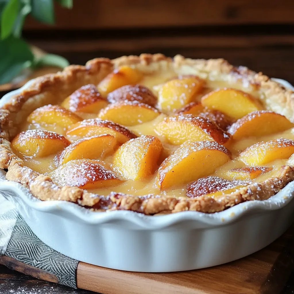 Easy Peaches & Cream Pie: An Incredible Ultimate Recipe