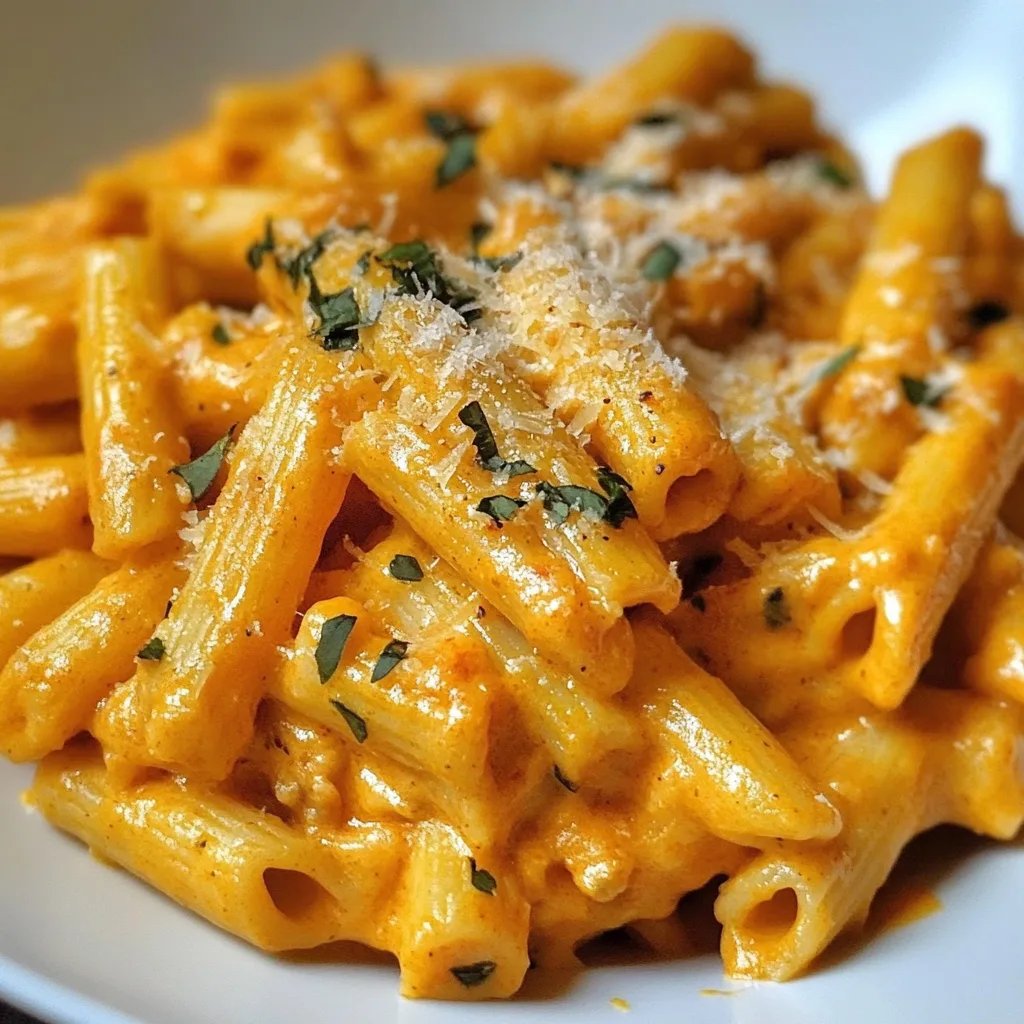 Ultimate Creamy Vegan Pumpkin Pasta