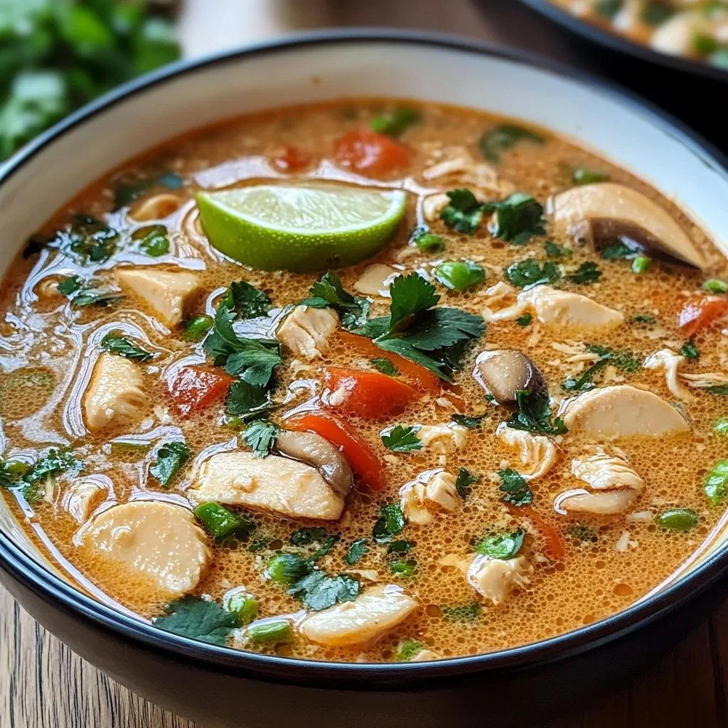 Easy Thai Coconut Chicken Soup: An Incredible 7-Ingredient Recipe