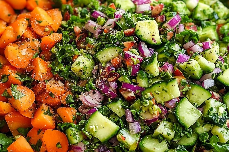 Refreshing Detox Salad: An Incredible 7-Ingredient Delight