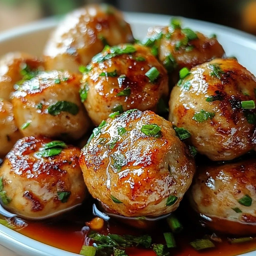 Easy Thai Baked Chicken Meatballs: An Incredible Ultimate Recipe