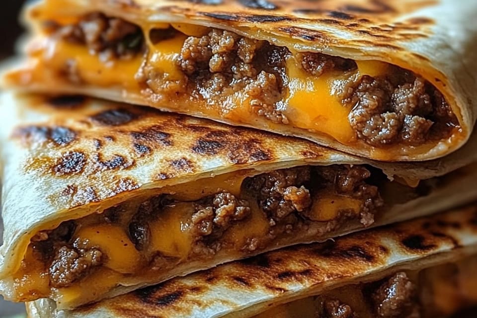 Cheesy Ground Beef Quesadillas: An Amazing Ultimate Recipe