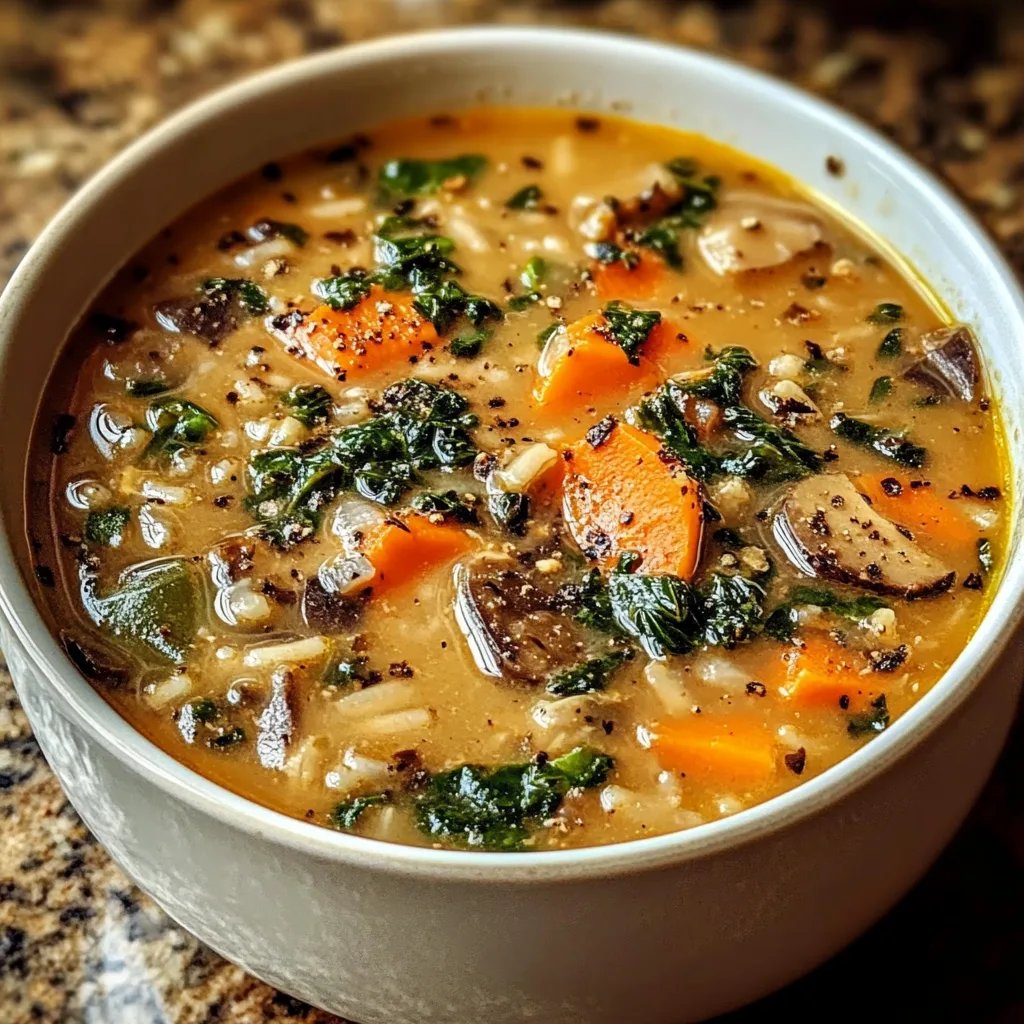 Cozy Autumn Wild Rice Soup