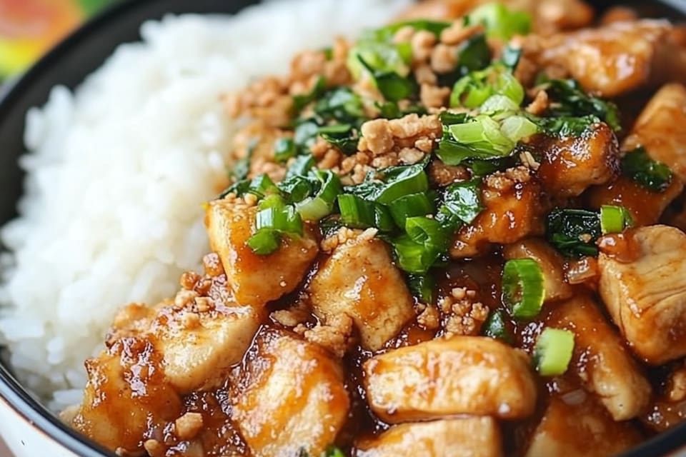 Firecracker Ground Chicken Bowl: An Incredible 7-Ingredient Meal