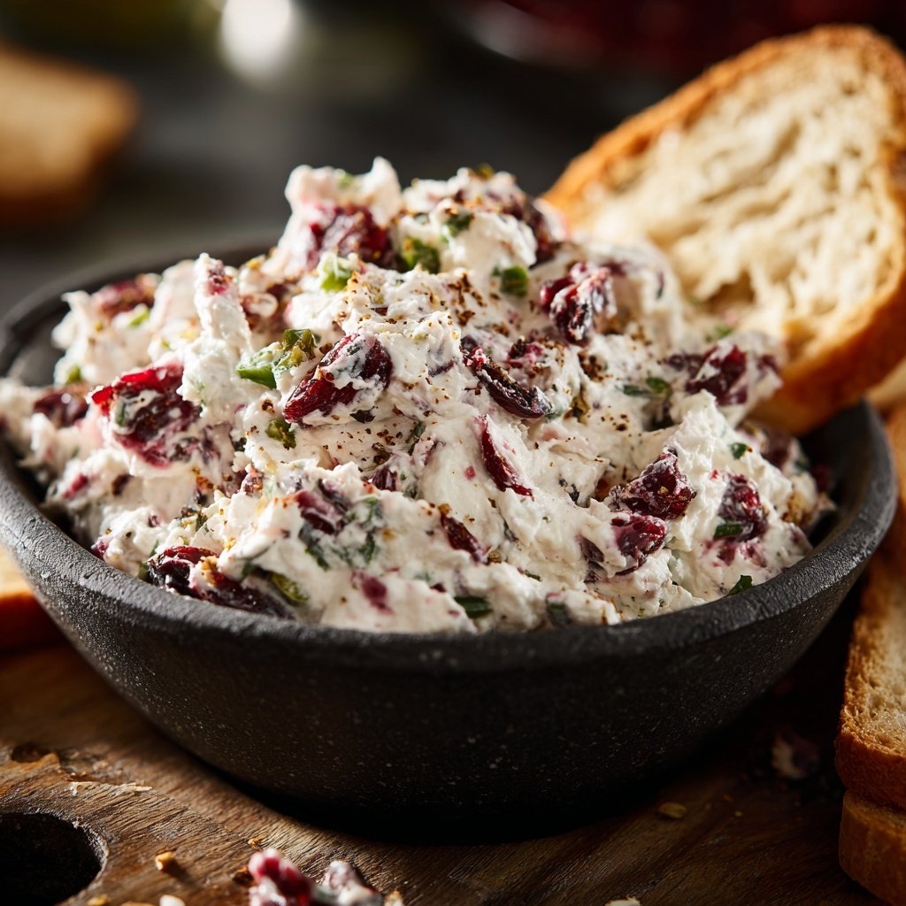Cranberry Jalapeño Cream Cheese Dip