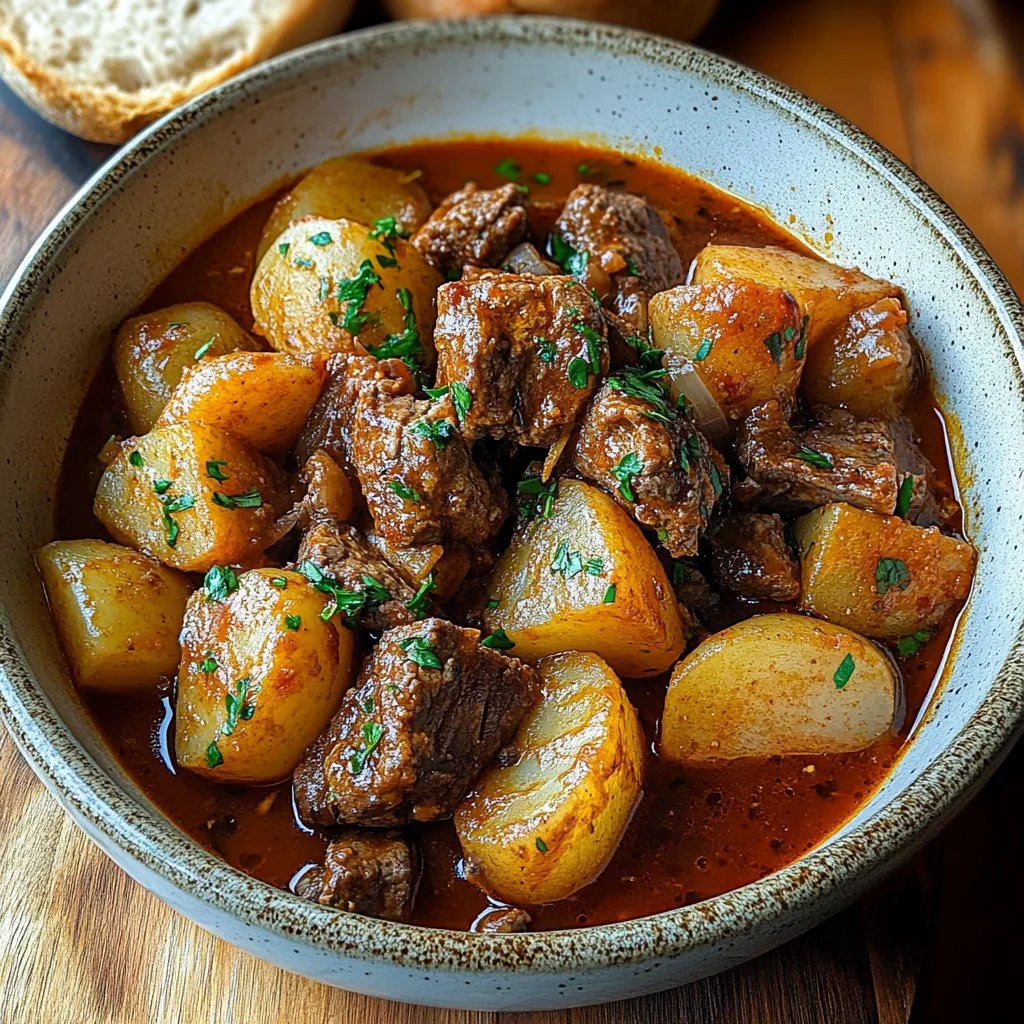 Hearty Beef and Potato Stew: The Ultimate 7-Ingredient Recipe