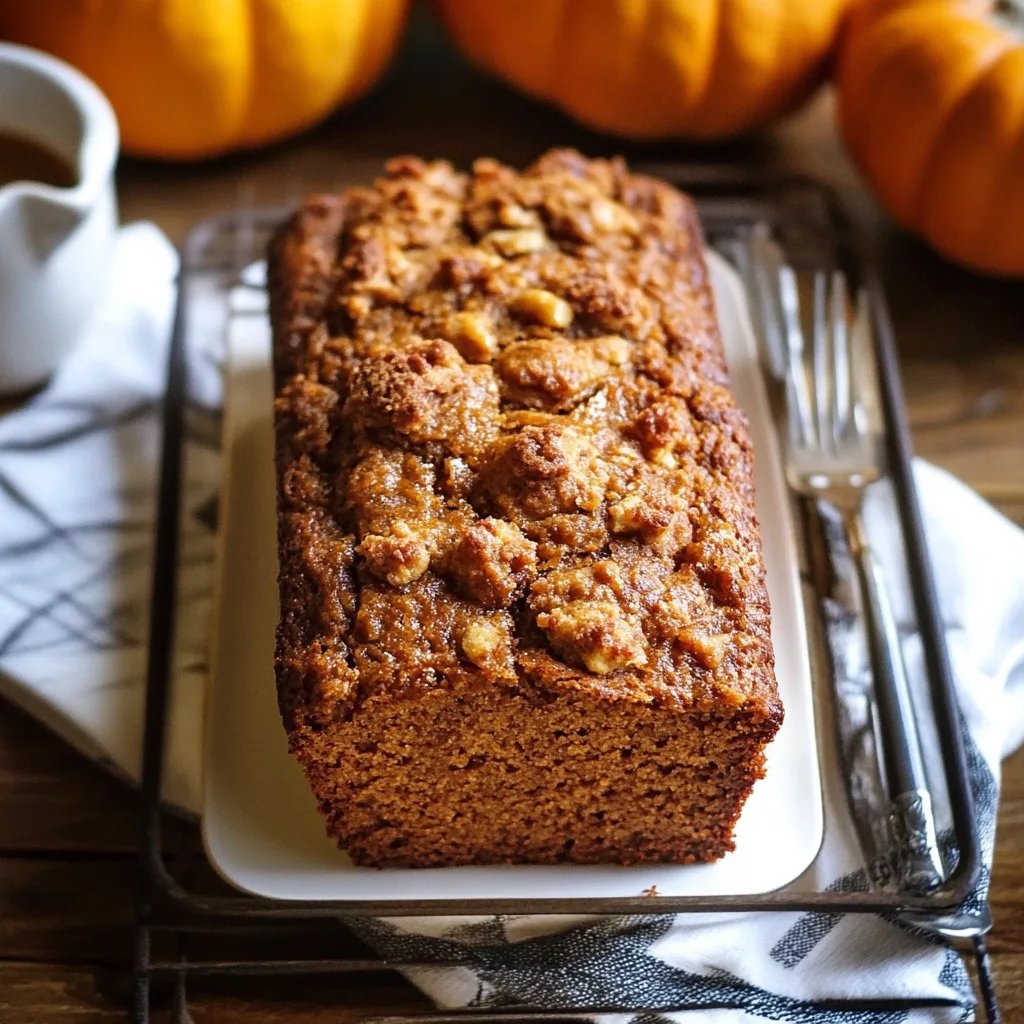 Cinnamon Crunch Pumpkin Bread: An Amazing Ultimate Recipe