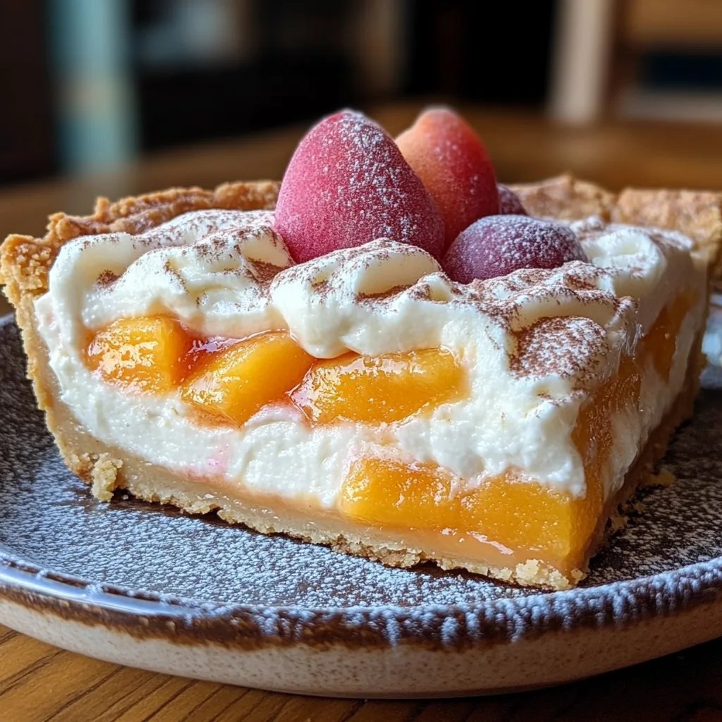 Creamy Peaches & Mango Cream Pie: An Incredible Ultimate Recipe