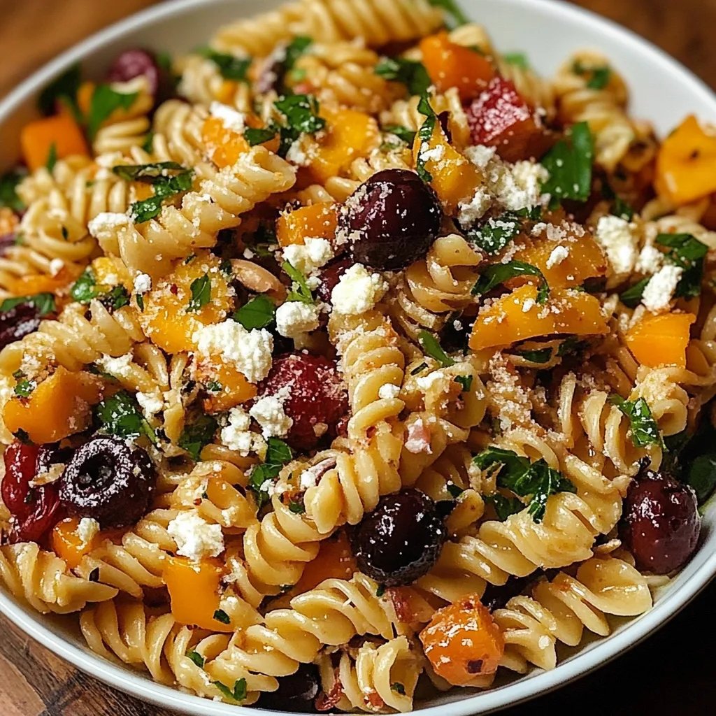 Fall Harvest Pasta Salad