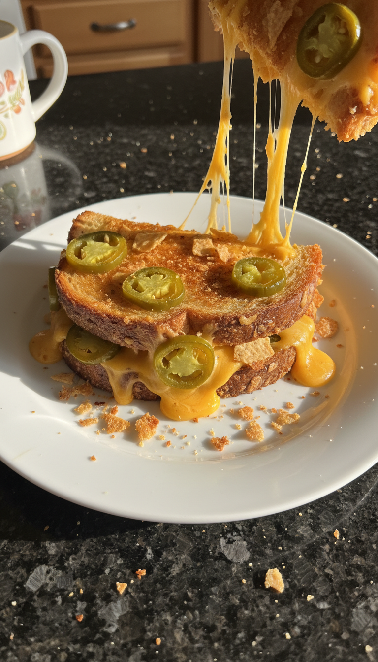 Nacho Grilled Cheese Sandwich