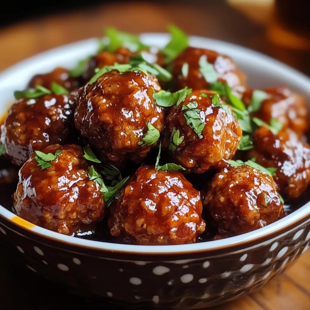 Sweet Chili Meatballs Crockpot