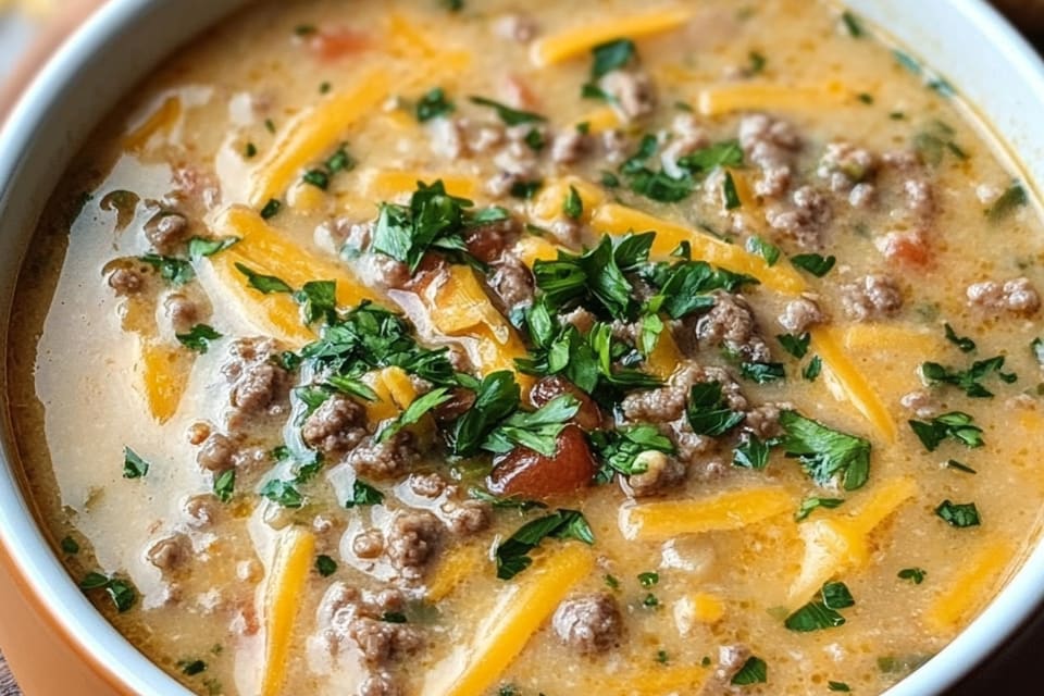 Easy Cheeseburger Soup: An Amazing Ultimate Recipe