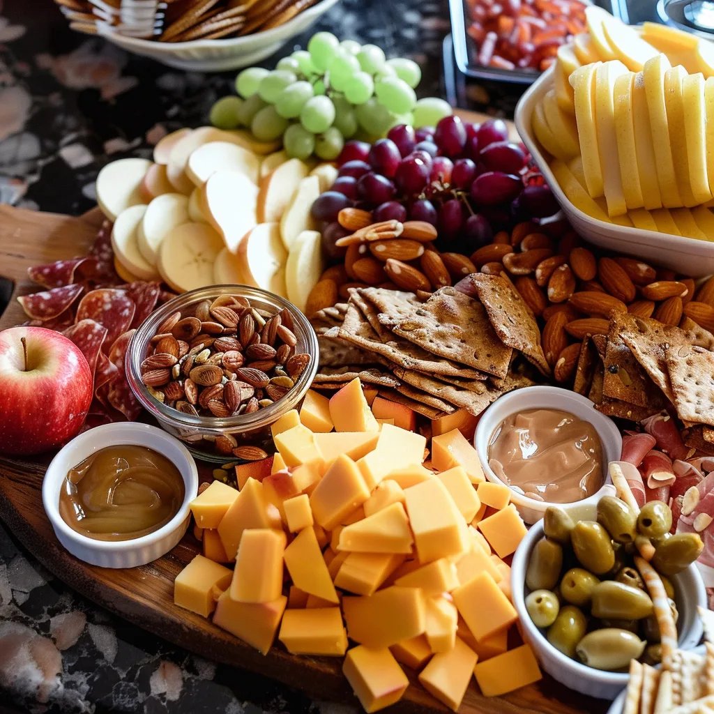 Caramel Apple (Fall) Charcuterie Board