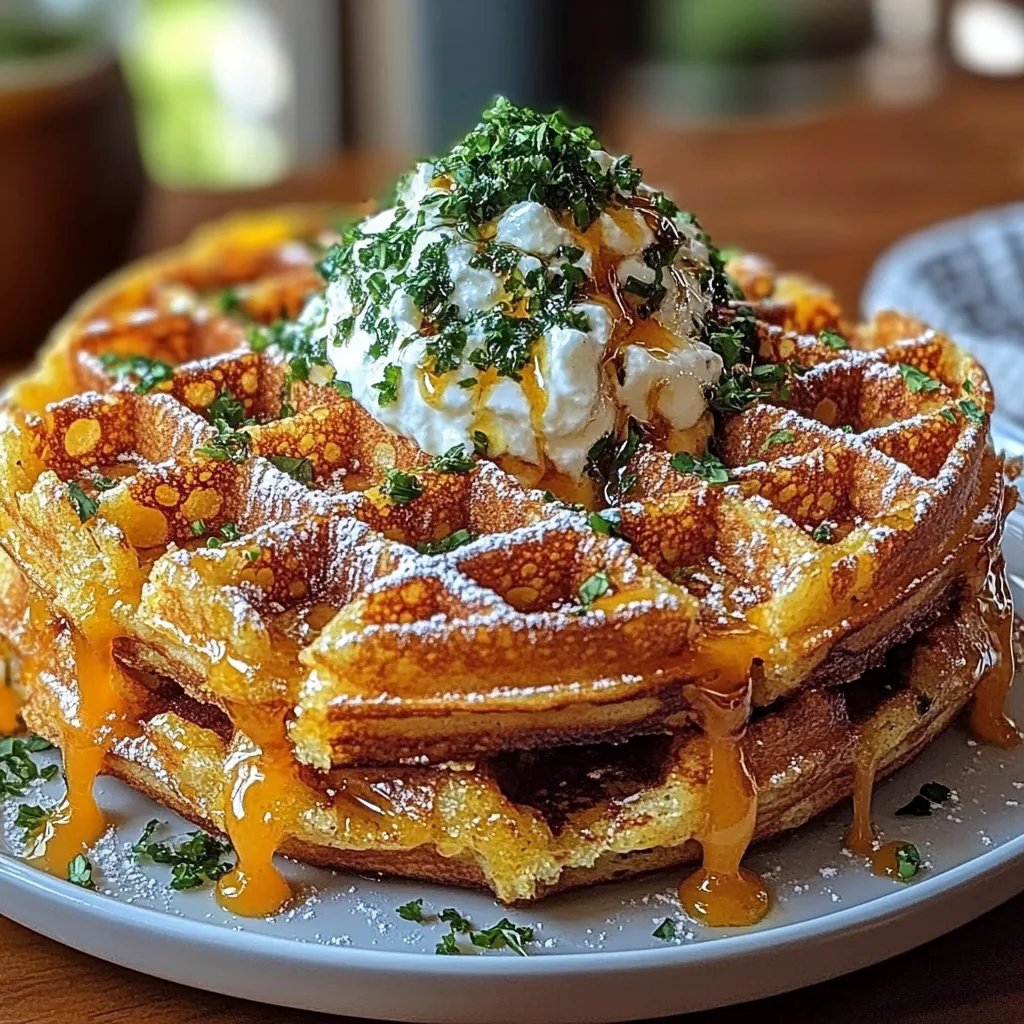 Spicy Cheddar Jalapeño Cornbread Waffles: An Incredible Ultimate Recipe