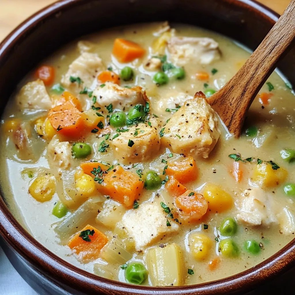Chicken Pot Pie Soup