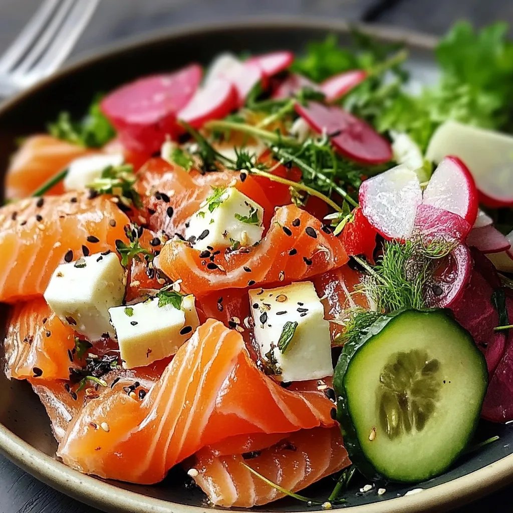 Smoked Salmon Salad